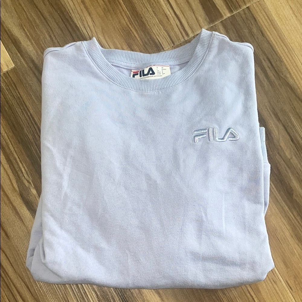 Fila Light Blue Sweatshirt